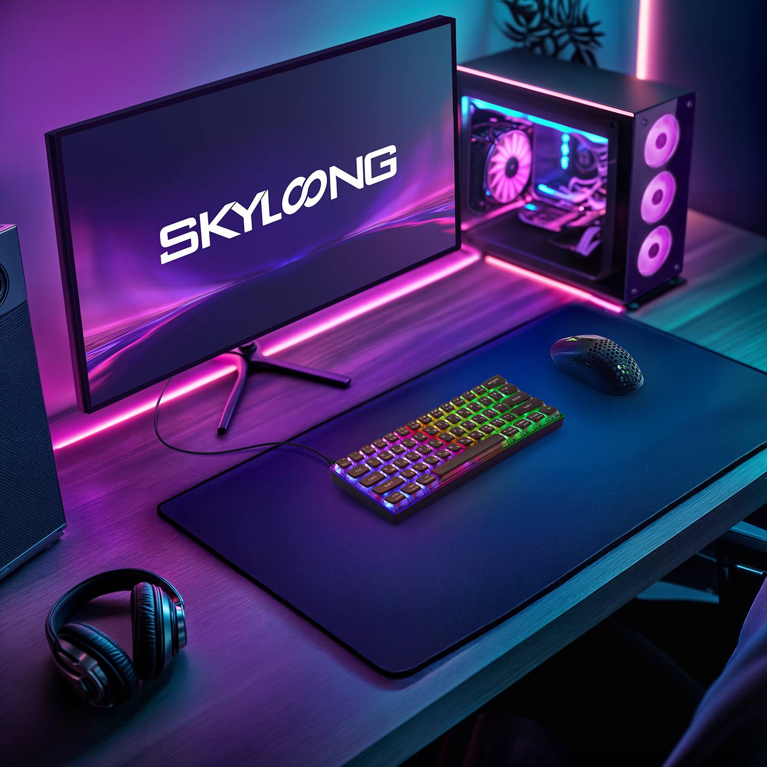 מקלדת גיימינג המהירה ביותר בעולם, שחור – תמונה 3