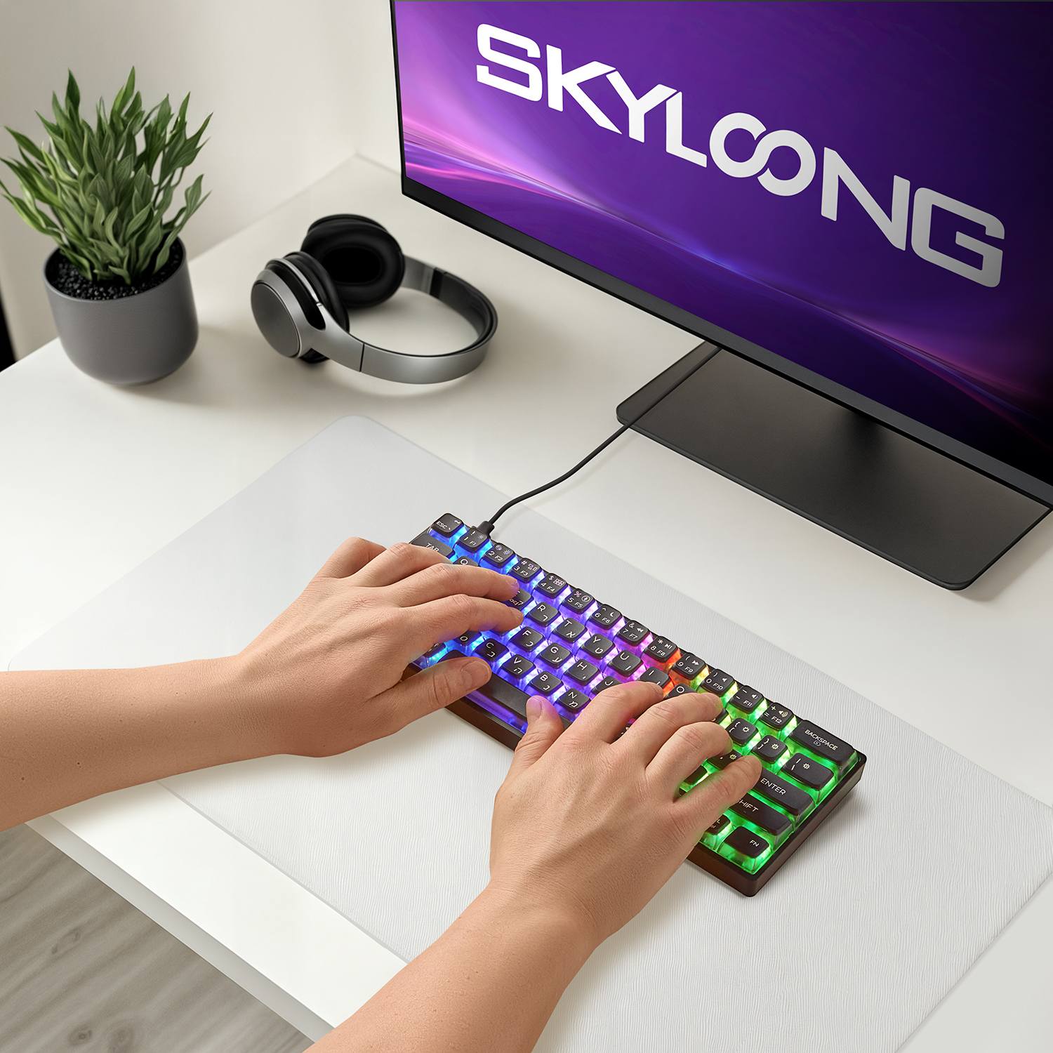 מקלדת גיימינג המהירה ביותר בעולם, שחור – תמונה 4