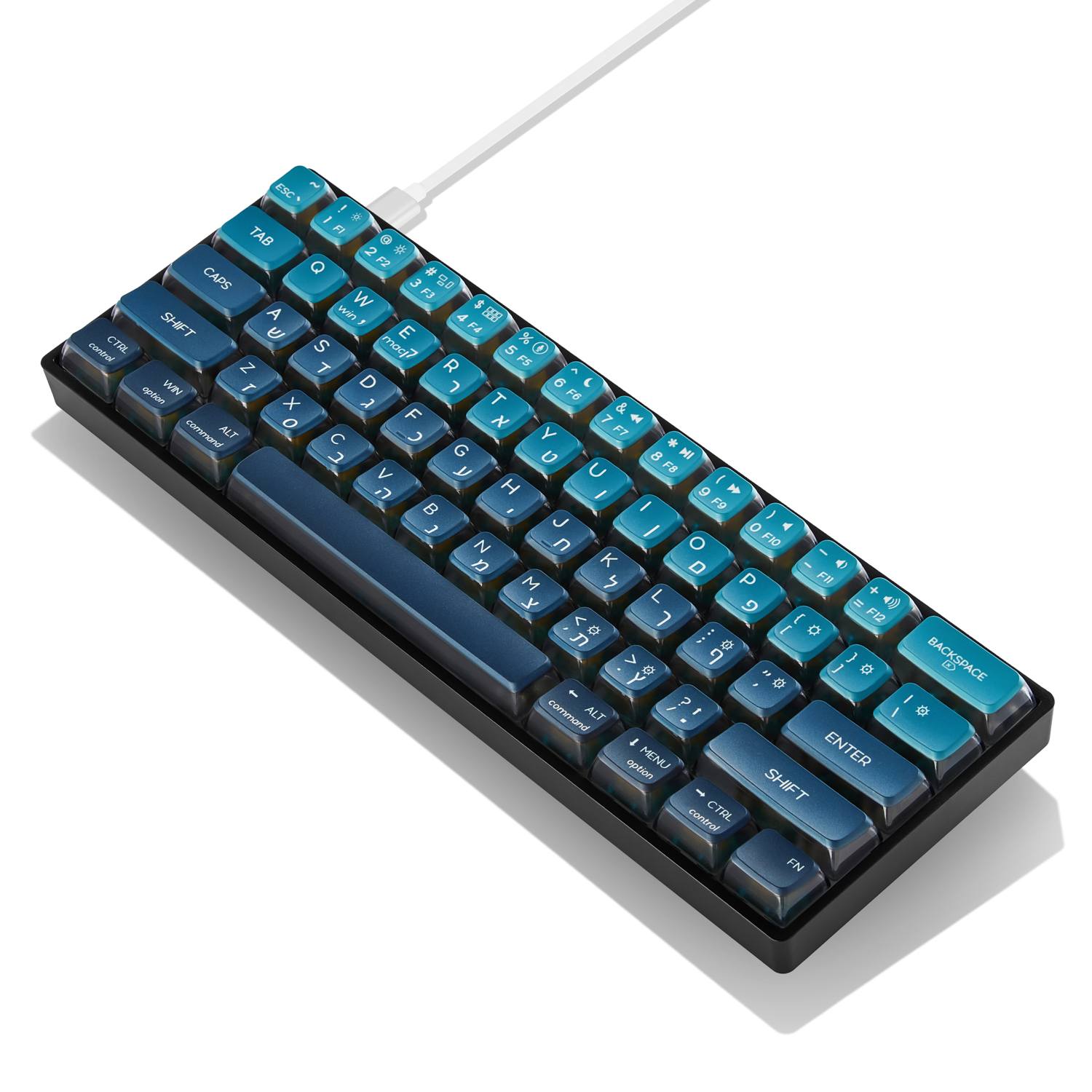 מקלדת גיימינג המהירה ביותר בעולם, כחול – תמונה 4