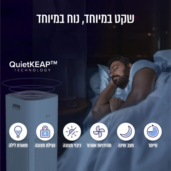 ⁦מטהר אוויר חכם⁩ – תמונה ⁦3⁩