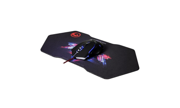 סט עכבר חוטי  2400 DPI עם משטח מונע החלקות – תמונה 6