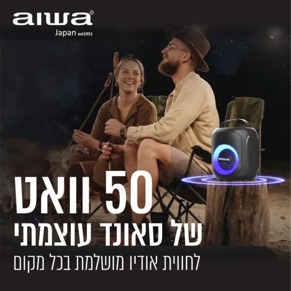 ⁦רמקול בלוטוס נייד מוגן מים IP65 עוצמתי⁩ – תמונה ⁦4⁩