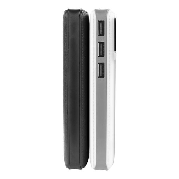 ⁦סוללת גיבוי 10000mAh עם 3 שקעי טעינה USB⁩ – תמונה ⁦2⁩