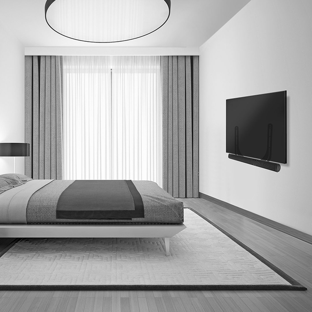 מתקן אוניברסלי להתקנת מקרן קול על זרוע הטלוויזיה – תמונה 8