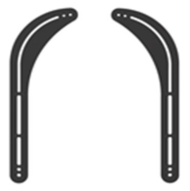 מתקן אוניברסלי להתקנת מקרן קול על זרוע הטלוויזיה