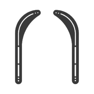 מתקן אוניברסלי להתקנת מקרן קול על זרוע הטלוויזיה