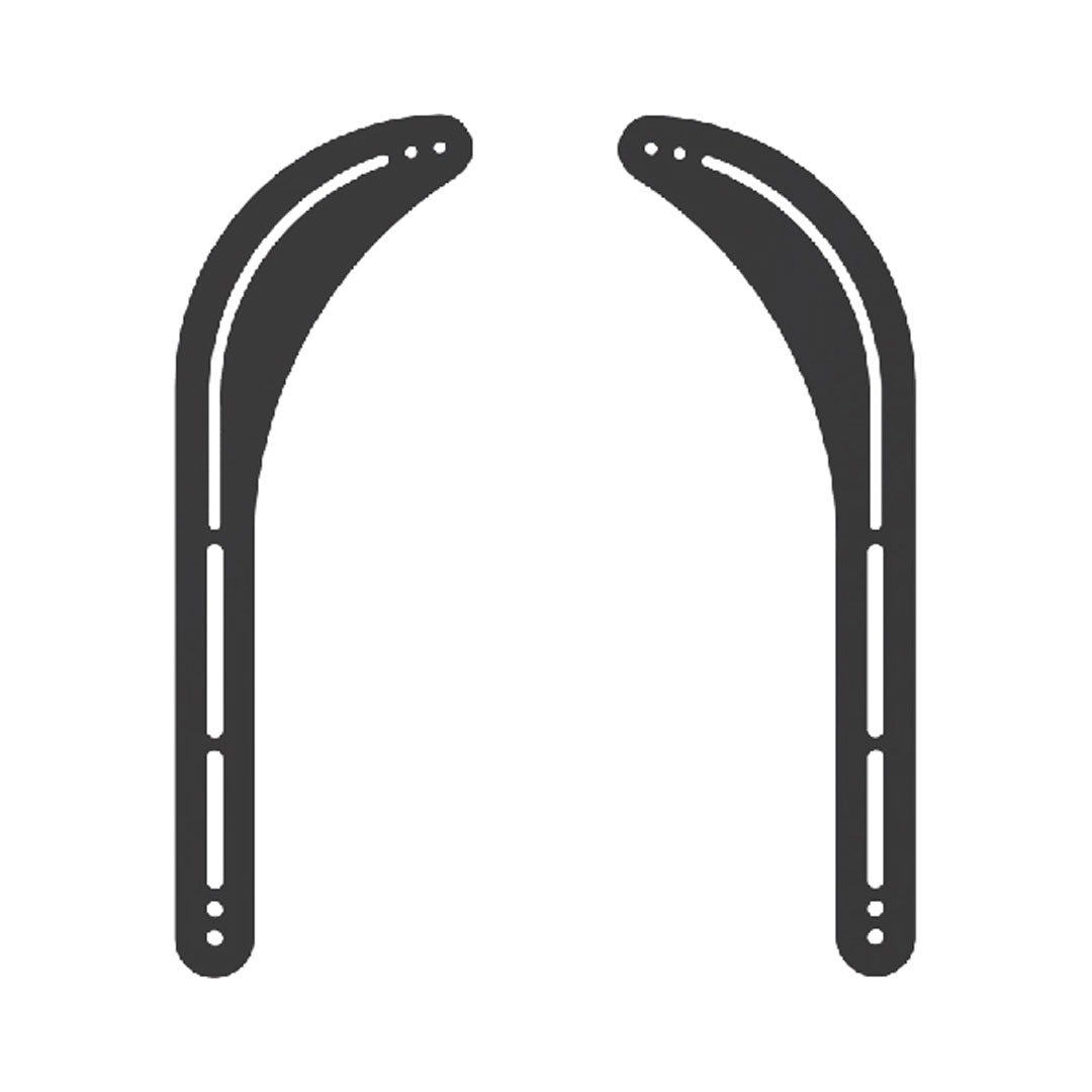 מתקן אוניברסלי להתקנת מקרן קול על זרוע הטלוויזיה – תמונה 2