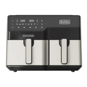 סיר טיגון 2 תאים 5.5L+3.5L דיגיטלי 2500W שחור דגם BXAF9000E מבית BLACK&DECKER