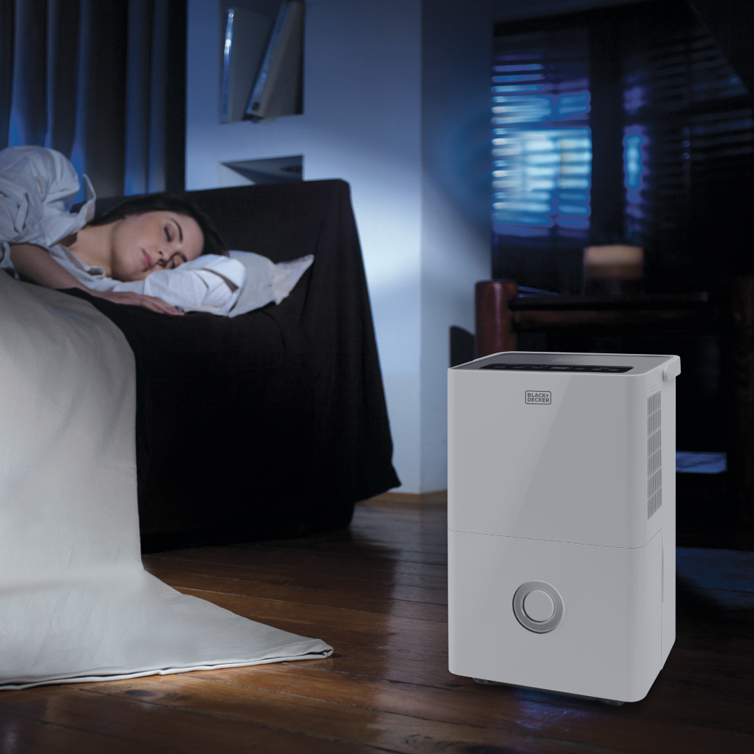 מייבש לחות ומטהר אוויר עם מסנן 4L HEPA13 מים דגם BXDH20E מבית BLACK&DECKER – תמונה 4