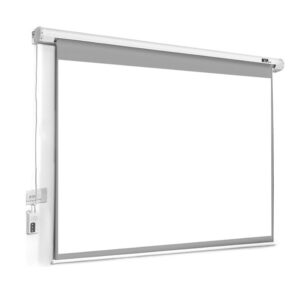 מסך גלילה חשמלי למקרן "112