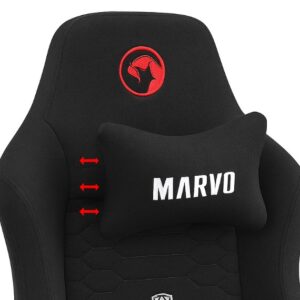 כיסא 4D KAHN מקצועי לגיימרים כולל אפשרות שכיבה - שחור