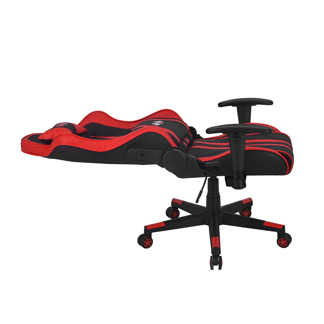 כיסא גיימינג מקצועי עם אפשרות שכיבה 180 מעלות,אדום – תמונה 3