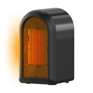 מפזר חום נייד קטן-חומר איכותי 1200W  - ABS שחור