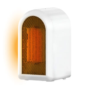 מפזר חום נייד קטן-חומר איכותי 1200W  - ABS לבן