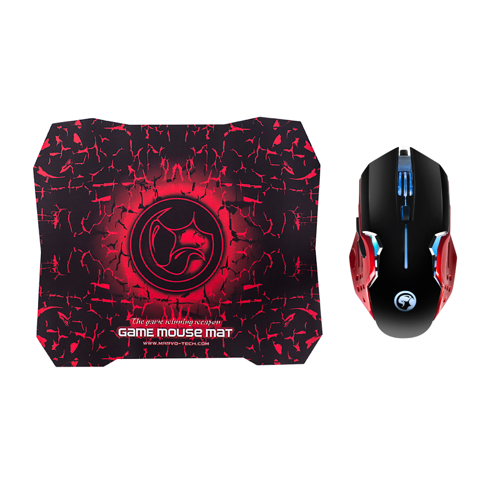 סט פד+ עכבר גיימינג M416 בצבע שחור