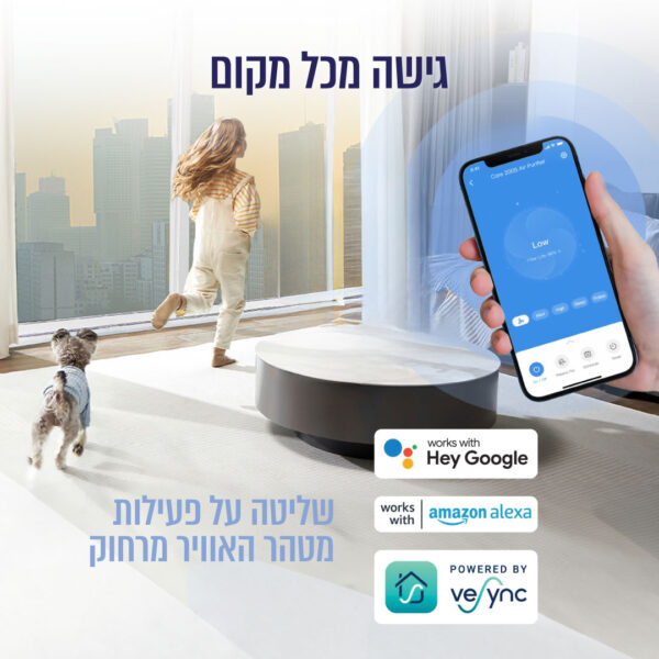 מטהר אוויר חכם Core 200S